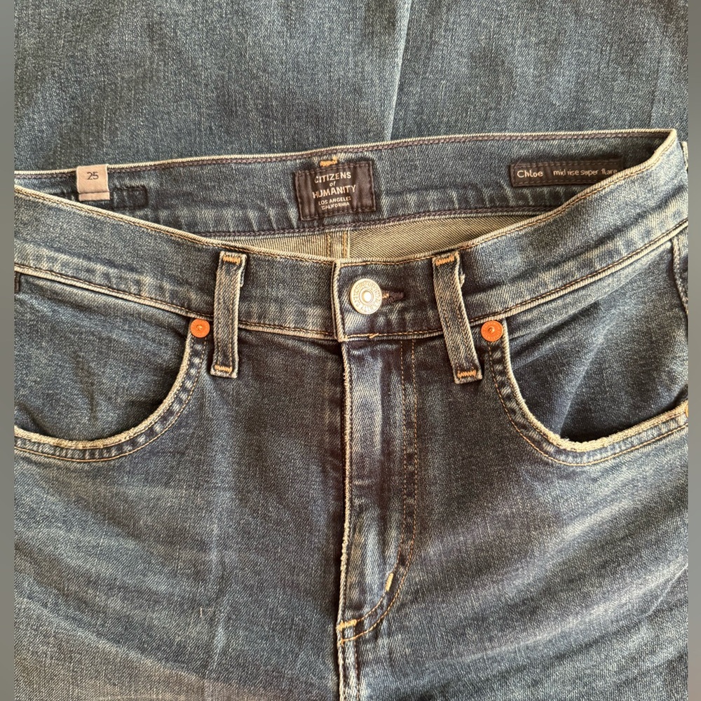 Citizens of Humanity Chloe Mid Rise Super Flare jeans - Picture 6 of 8